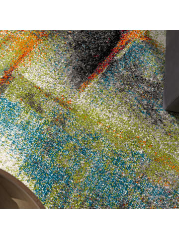 KADIMA DESIGN Teppich Kurzflor Farbverlauf in Mehrfarbig