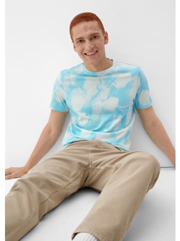 QS T-Shirt in 60A0_türkis