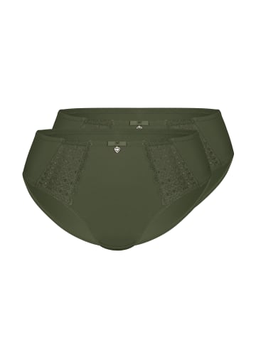 Sassa Slip 2er Pack in dark olive