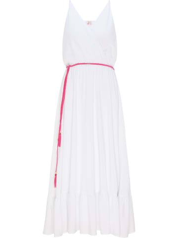IZIA Damen Maxikleid in Weiss
