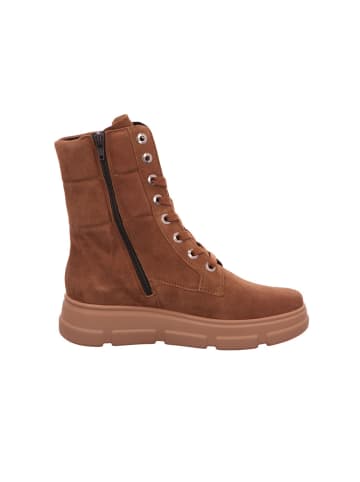Semler Schnürstiefeletten Emilia in cappuccino