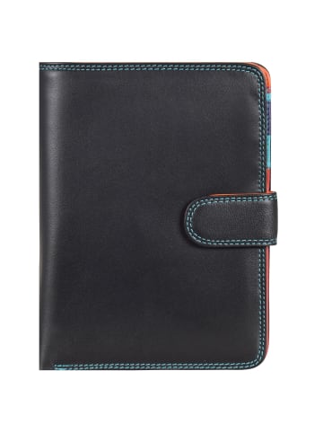 MYWALIT Large Wallet Geldbörse Leder 14 cm black/pace