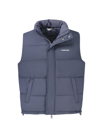 Guess Jeans Blau Polyester Herren ärmellos Jacke