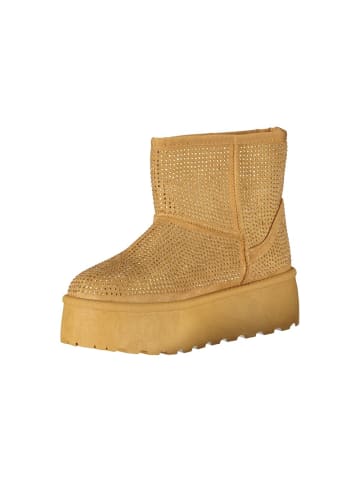 Laura Biagiotti Braun Polyester Damen Stiefel