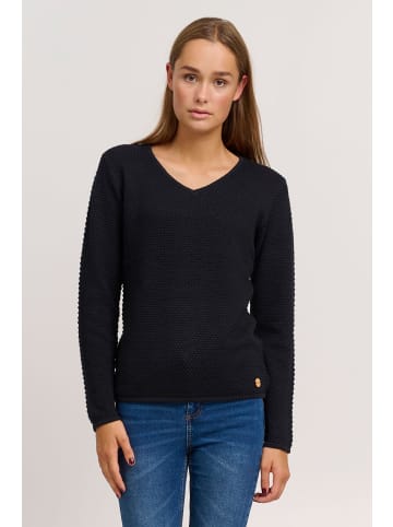 Oxmo Strickpullover OXHanna in Schwarz
