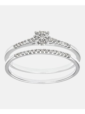 Diamant L'éternel Ring aus 375 Weißgold mit Diamant