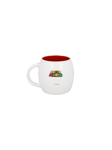 Stor Kinderbecher Pilz Super Mario 380 ml weiß in weiß