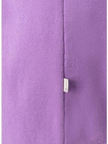 März Pullover Rundhals halbarm in Purple cre