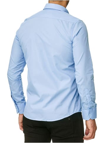 RESLAD Hemd Uni in hellblau