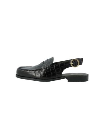 Cashott Niedriger Schuh CASROBERTA in Black Croco