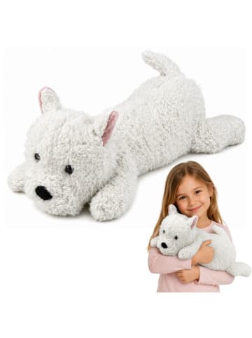 Wisam West Highland White Plüschhund Kuscheltier Weiß 40 cm