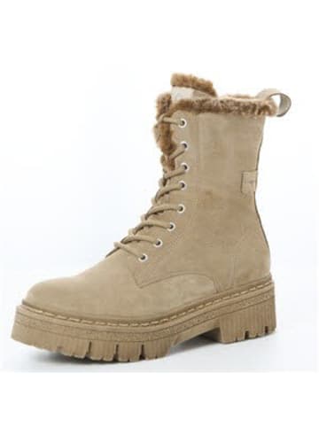 Tamaris Schnürstiefel in beige