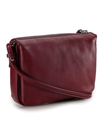 LIEBESKIND BERLIN Nina Mini Bag Umhängetasche Leder 18 cm in pomegranate