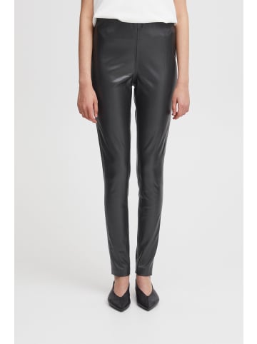ICHI Lederimitathose IHCOMANO LE2 - 20116754  Leggings in Lederoptik in schwarz