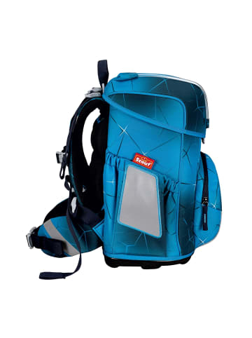 Scout Neo Exklusiv Safety Light Schulranzen-Set 5-teilig in Polar Blue