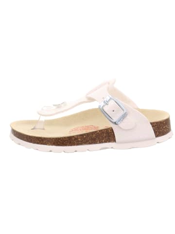 superfit Tieffußbett Pantolette FUSSBETTPANTOFFEL in Weiß