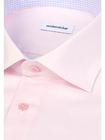 Seidensticker Business Hemd Shaped in Rosa