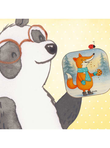 Mr. & Mrs. Panda unterleger Fuchs Keks Design ohne Spruch in Weiß