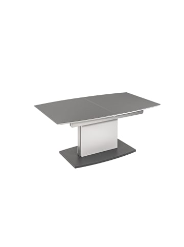 58 aufm Kessel COUCHTISCH Cesya 115x70x54 höhenverstellbar;ausziehbar Seidengrau/Umbragrau