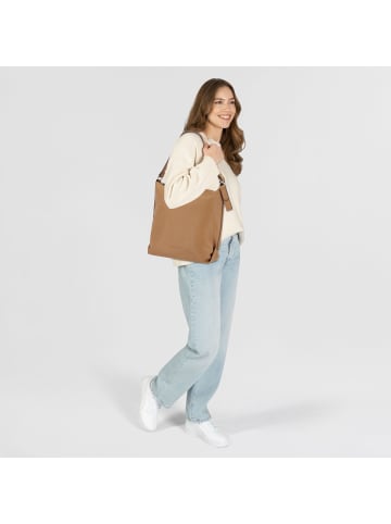 Tom Tailor Olive Schultertasche 33 cm in camel