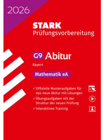 Stark Buch - STARK Mathematik eA - Abitur 2026 Bayern - Prüfungsvorbereitung, m.