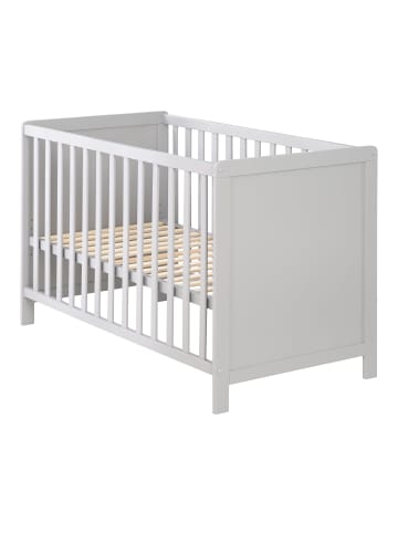 roba roba Beistellbett 60x120 cm taupe höhenverstellbar inkl. Lattenrost & Matratze