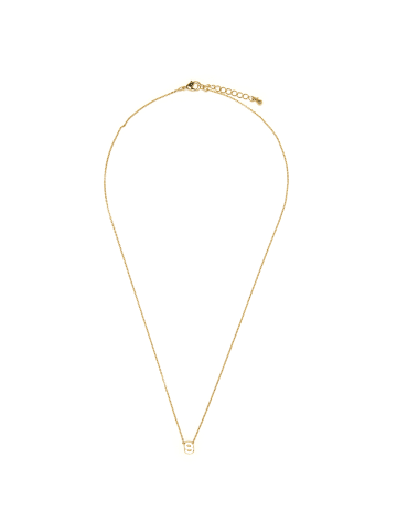 Luxenter necklace with 18-K yellow gold finish - Alphabet