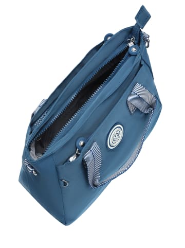 Mindesa Damen Umhängetasche in Marine