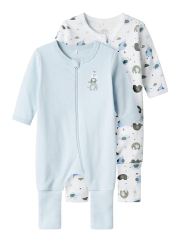 name it 2er-Pack Schlafanzug in Baby Blue