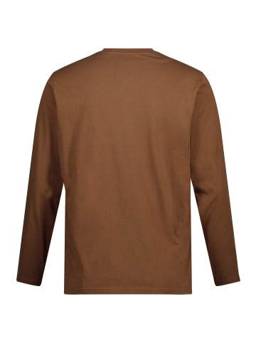 JP1880 Kurzarm T-Shirt in kupferbraun