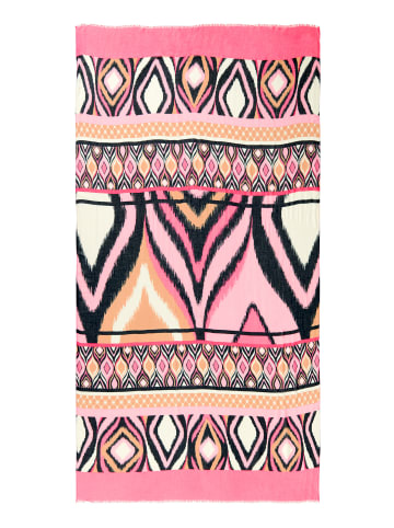 Betty Barclay Basic-Schal mit Aufdruck in Pink/Dark Blue