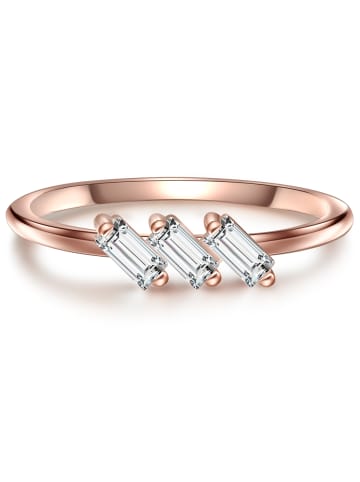 Glanzstücke München Ring Sterling Silber roségold Bergkristall in roségold