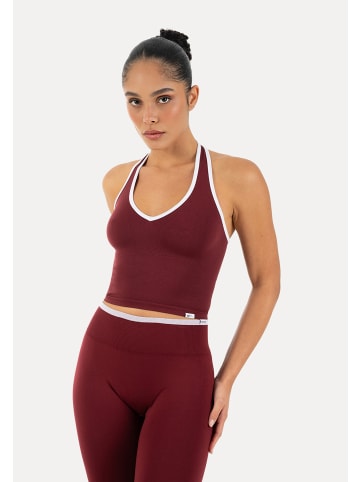 SMILODOX Sport Top Theda in Bordeaux