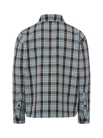 PEGADOR Hemd Rupit in hellblau braun