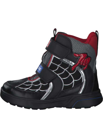 Geox Stiefeletten in black/red