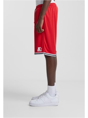 Starter Black Label Sportshorts "Starter Mesh Sport Short" in Rot