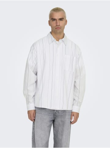 ONLY & SONS Hemd in Bright White