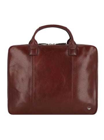 Golden Head Colorado Aktentasche RFID Leder 38 cm Laptopfach in tabacco