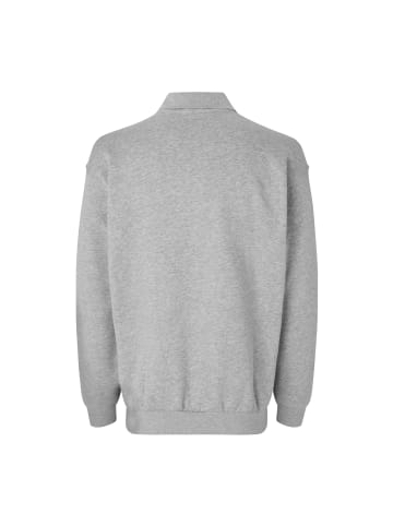 IDENTITY Sweatshirt klassisch in Grau meliert