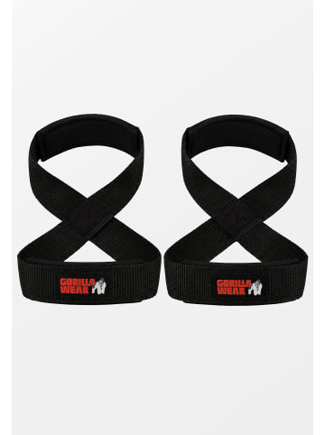 Gorilla Lifting Straps - Figure 8 - Schwarz