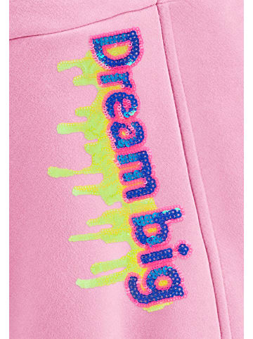 IZIA Women Hoodie in Pink