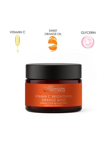 skinChemists Aufhellende Gesichtsmaske „Vitamin C Orange“ 50 ml