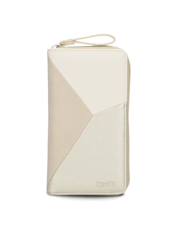 Zwei Jana J2 - Geldbörse 12cc 20 cm (kiwi) in nubuk-linen