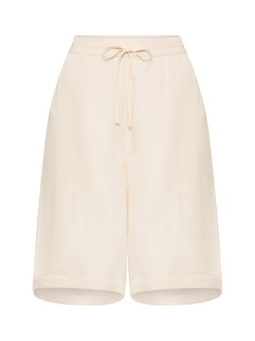Camel Active Bermuda Shorts mit Tunnelzug in Milchweiß