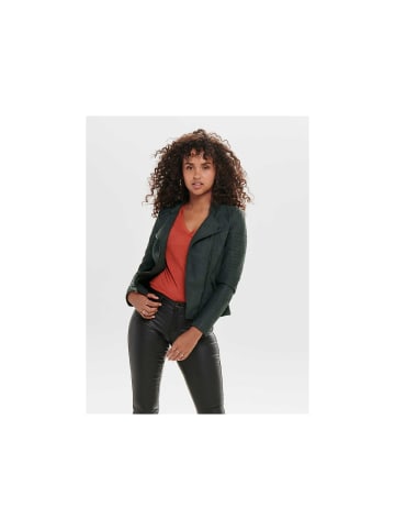 ONLY Lederjacke für Damen in schwarz in schwarz