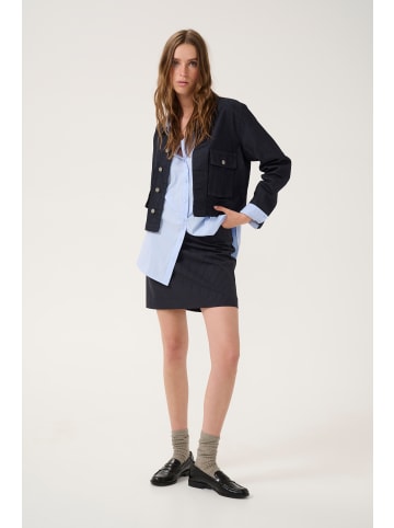 My Essential Wardrobe Rock VittaMW Pencil shape in Dark Sapphire Blue W. stripe