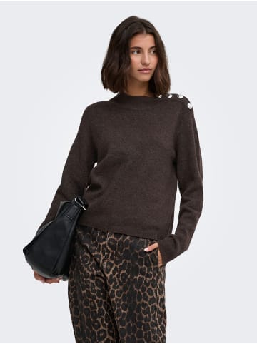JDY Strickpullover in Coffee Bean
