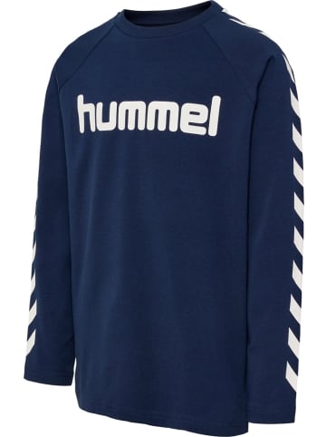 Hummel Kinder Longsleeve "Hmlboys T-Shirt L/S" in Schwarz