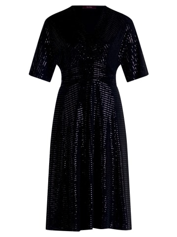 Vera Mont Cocktailkleid im Glitzer-Look in Schwarz/Schwarz