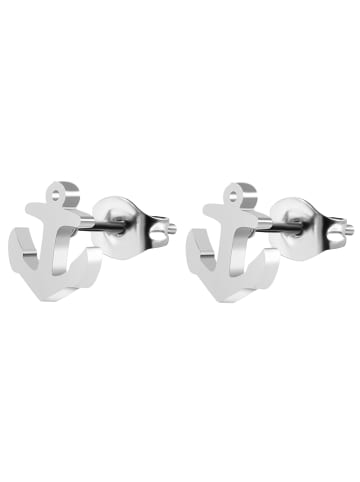 Adeliás Damen Ohrringe – Ohrstecker aus Edelstahl in silber